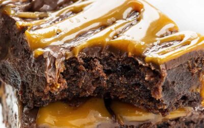 Chocolate Caramel Brownies