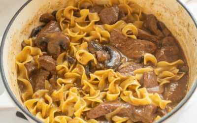 Oven Beef Stroganoff