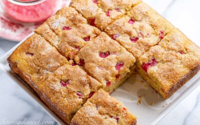 Rhubarb Cake