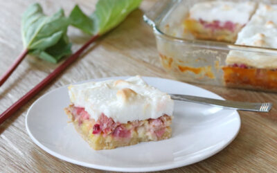 Rhubarb Torte