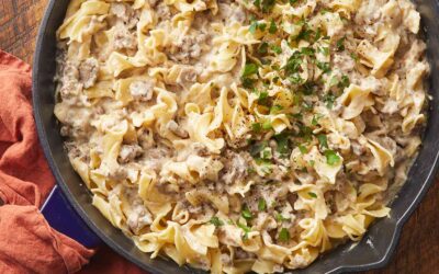 Beef Stroganoff with Ground Beef