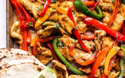 Freezer to Crockpot Chicken Fajitas