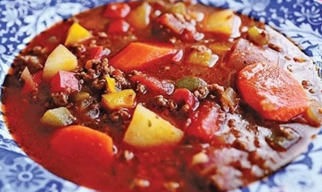 Fiery Beef Vegetable Soup