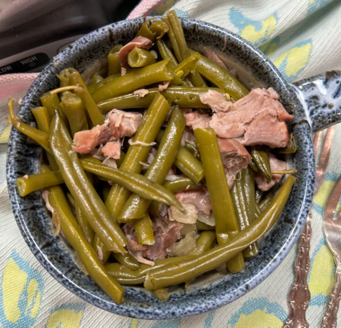 Green Beans with Ham